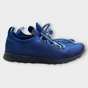 Native Shoes AP Mercury Navy Liteknit Lace Up Sneakers‎ Unisex Youth 4.5 Outdoor